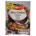 Slow Cooker Ready-Made Mixes 1. Schwartz Chicken Curry Sachets