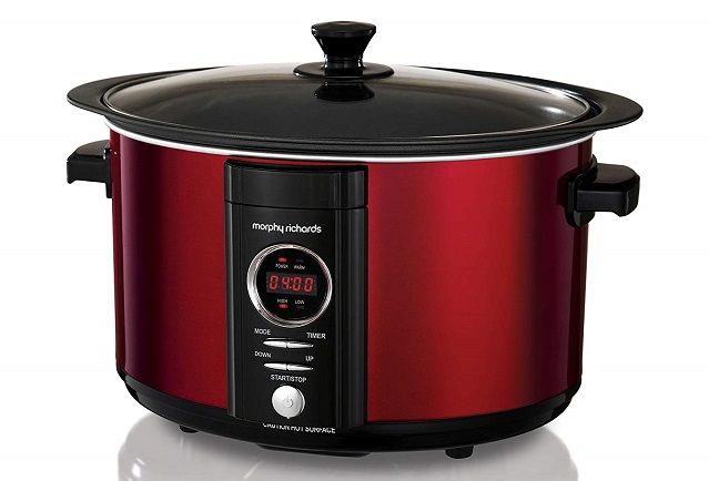 Morphy Richards Accents Digital Slow Cooker 3.5L 460005 Red Slowcooker 